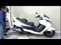 スカイウェイブ250タイプM ヨシムラマフラーに交換Skywave250 typeM How To Replace An Exhaust System:Yoshimura muffller
