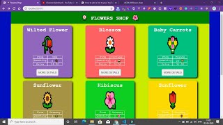 FLOWER SHOP NODE JS