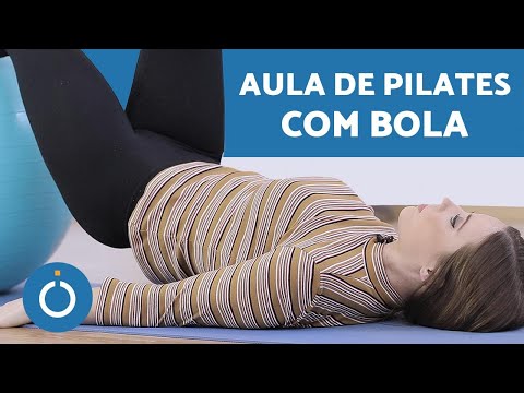PILATES com bola - exercícios para INICIANTES