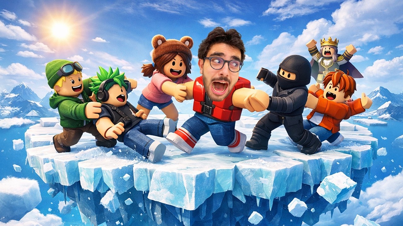 حرب البطاريق المتزحلقة 🤓