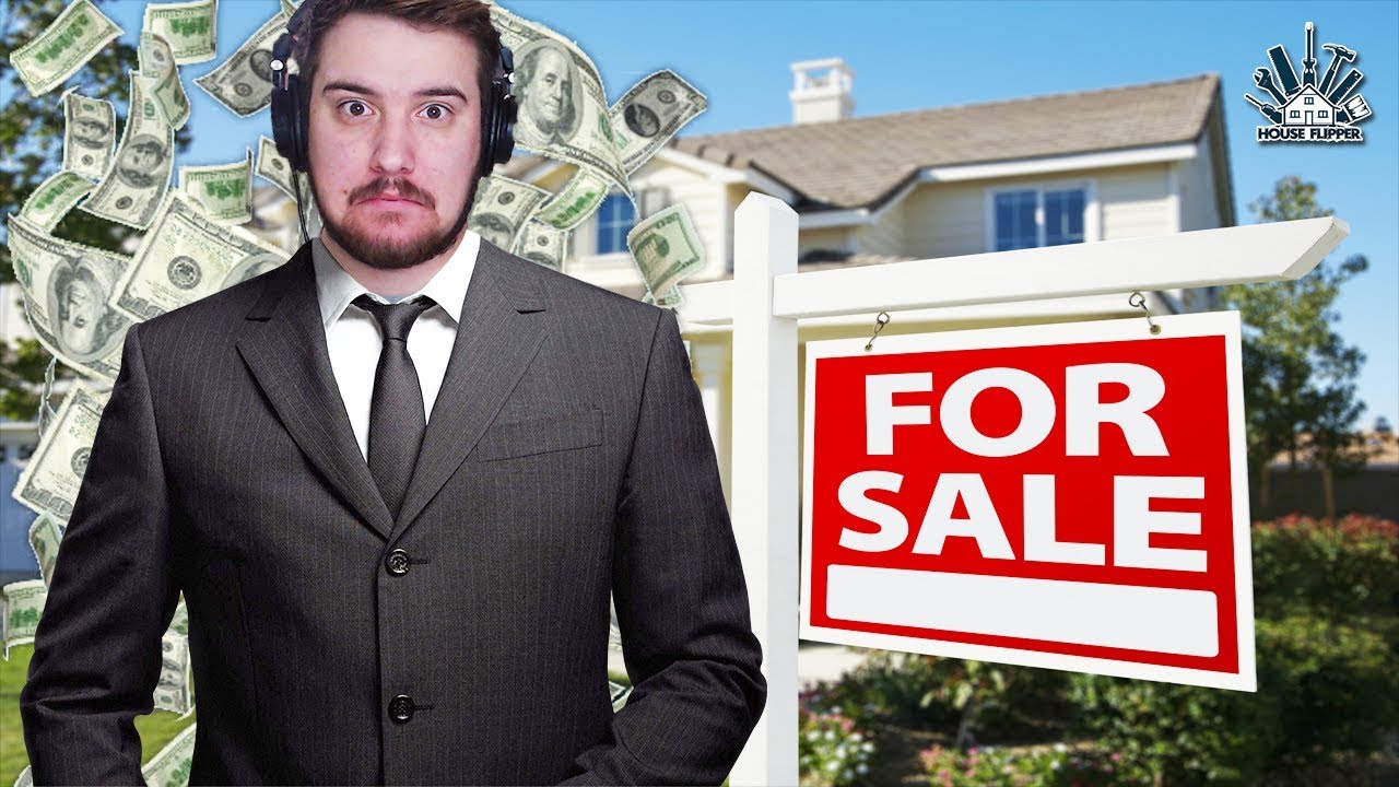 IM GOING TO BE RICH! (HOUSE FLIPPER FUNNY MOMENTS #8)