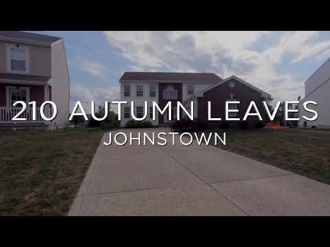 210 AUTUMN LEAVES WAY, Johnstown, OH home video tour