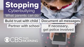 What parents can do to help stop cyberbullying