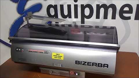 Bizerba Bread Slicer, Model BRS 38, Running