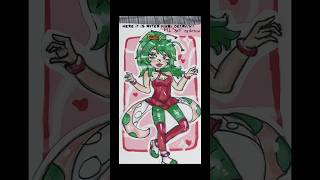 Redrawing ai slop "art" in my style!! ♡ | #art #artist #drawing #noai #stopai #antiai #shorts