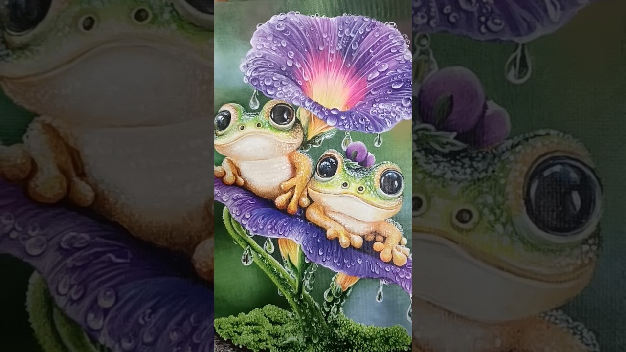 raining season painting 