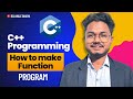Function in C++ | Simple Example for Beginners | C++ Programming