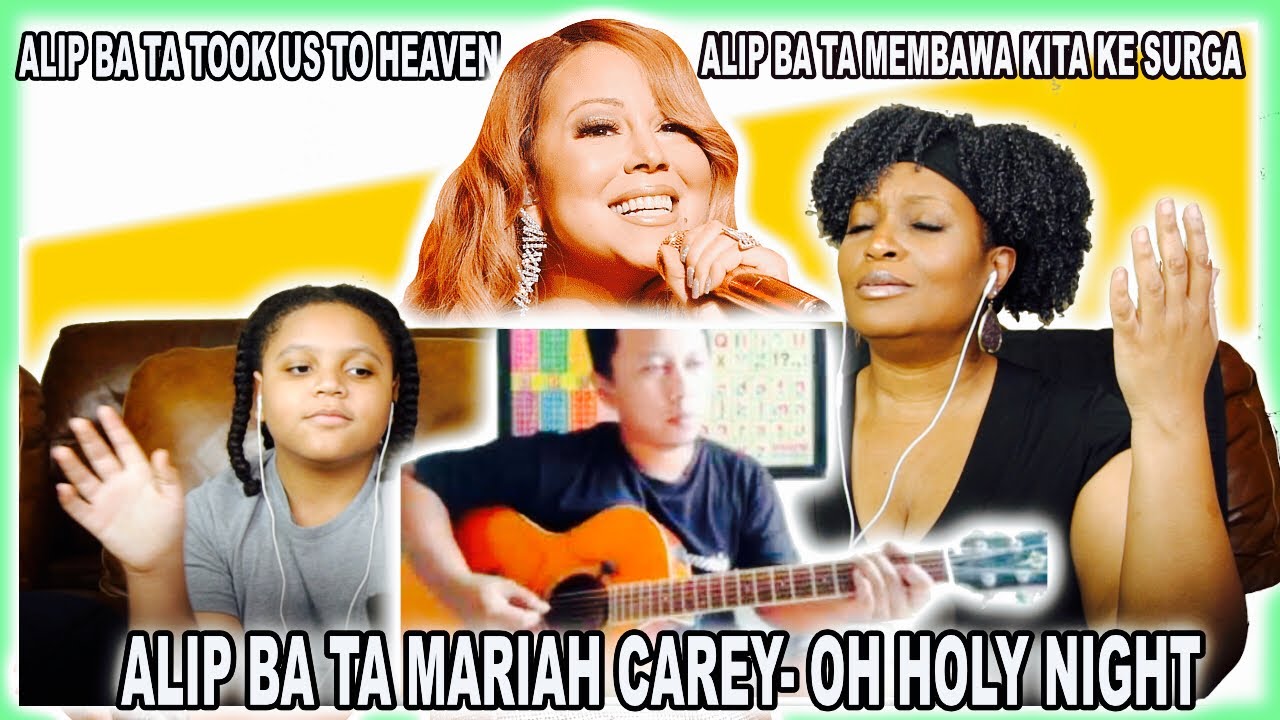 A Holy night Alif Ba Ta-super keren mas alif | Reacting to Alip ba ta fingerstyle