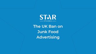Uk Junk Food Ad Ban Explained What Publicans Need To Know