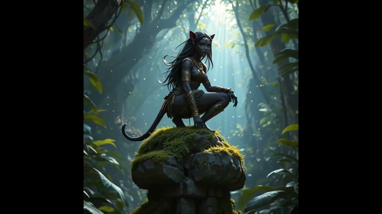 Jungle Panther Huntress 