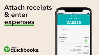 How to attach receipts and enter expenses using the QBO Mobile App screenshot 3