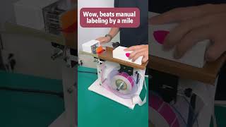 Uneven Labels? Poor Positioning? Too Much Manual Work? #labeling #machine #agent #factory #industry