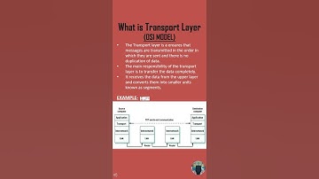 What is Transport Layer  #Network