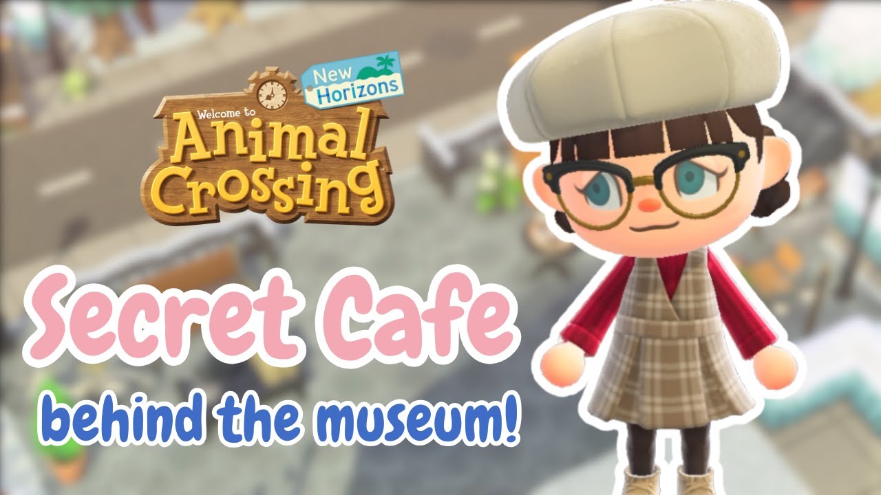 I Built a Secret Café Behind My Museum ☕✨  ACNH Cozy Build
