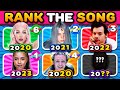 RANK THE SONG! Most Popular 2020–2025 Songs 📢 | Music Quiz 2025