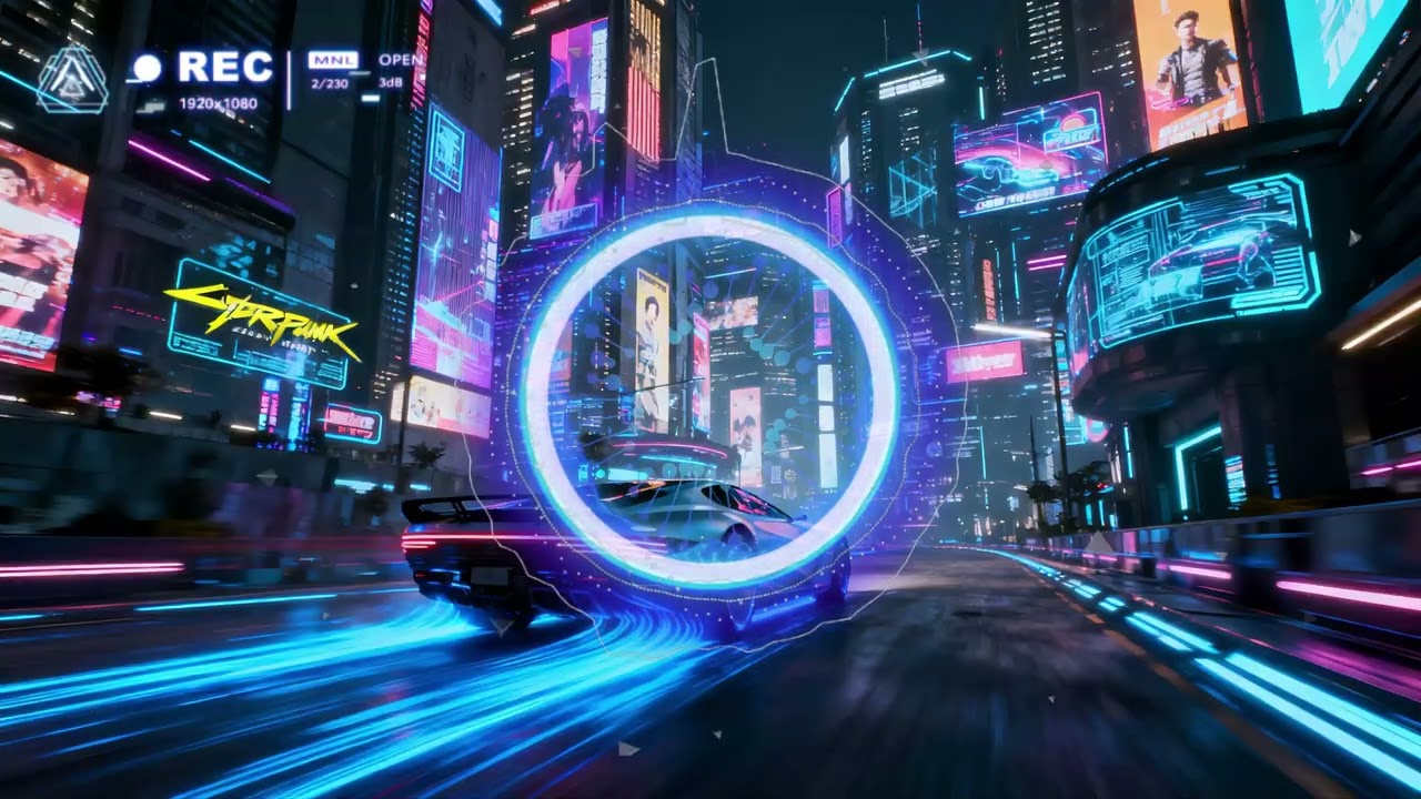 No Lyrics LoFi | 1 Hour Cyberpunk Vibes 高效工作必备Lofi Study Mix MemoryMastery #electronicmusic