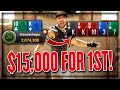 $15,000 FOR 1ST! $320 PKO GLADIATOR FINAL TABLE!