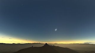 Objects in the sky during the La Silla total solar eclipse (English)