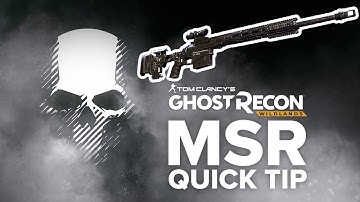 MSR-locatie en -info - Ghost Recon Wildlands (snelle tip)
