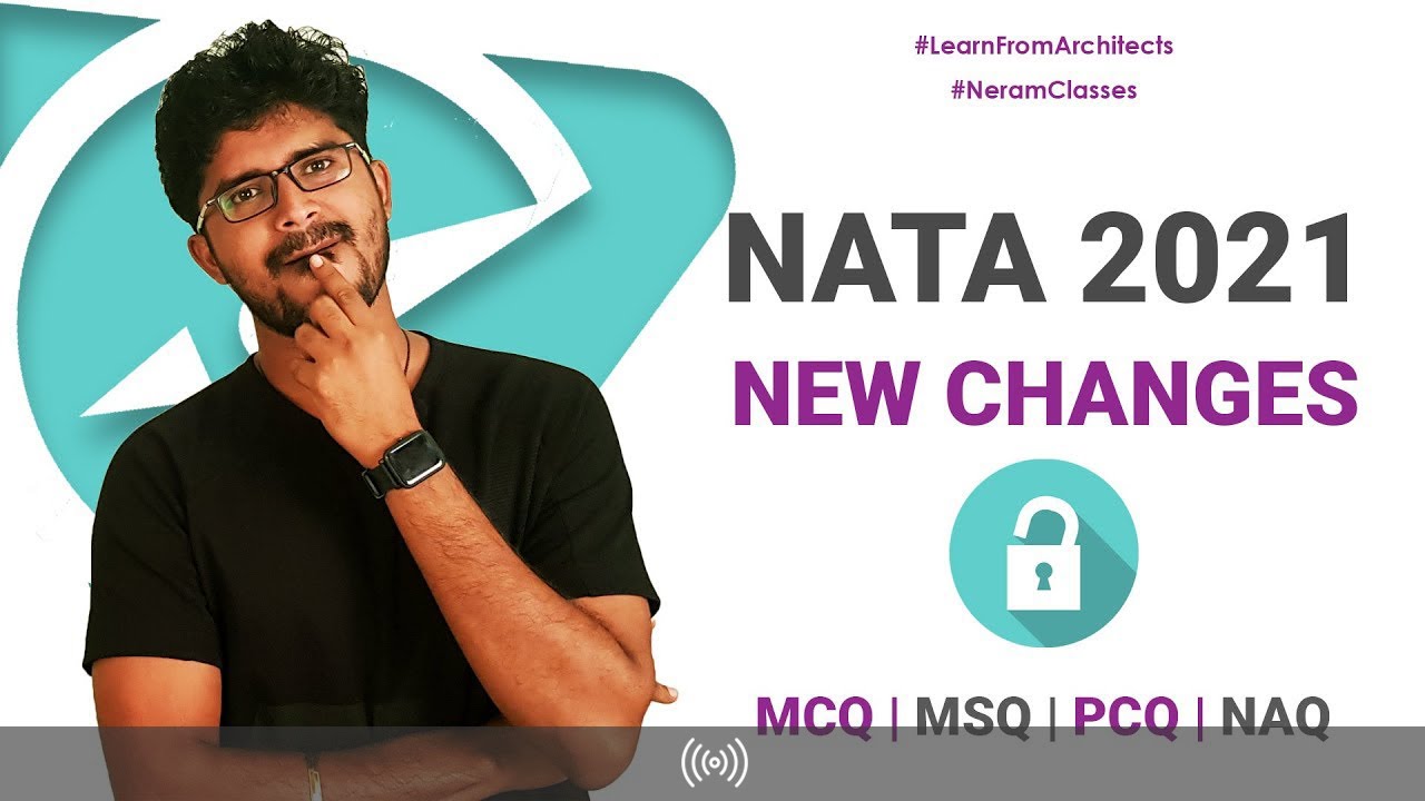 NATA 2021 application | New Changes  | கட்டிடக்கலை நுழைவுத் தேர்வு