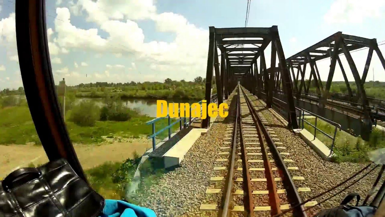 Bochnia -Dębica przejazd drezyną po zmodernizowanej linii PKP PLK