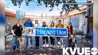 Pflugerville Taco House receives misspelled street sign after donation to animal shelter