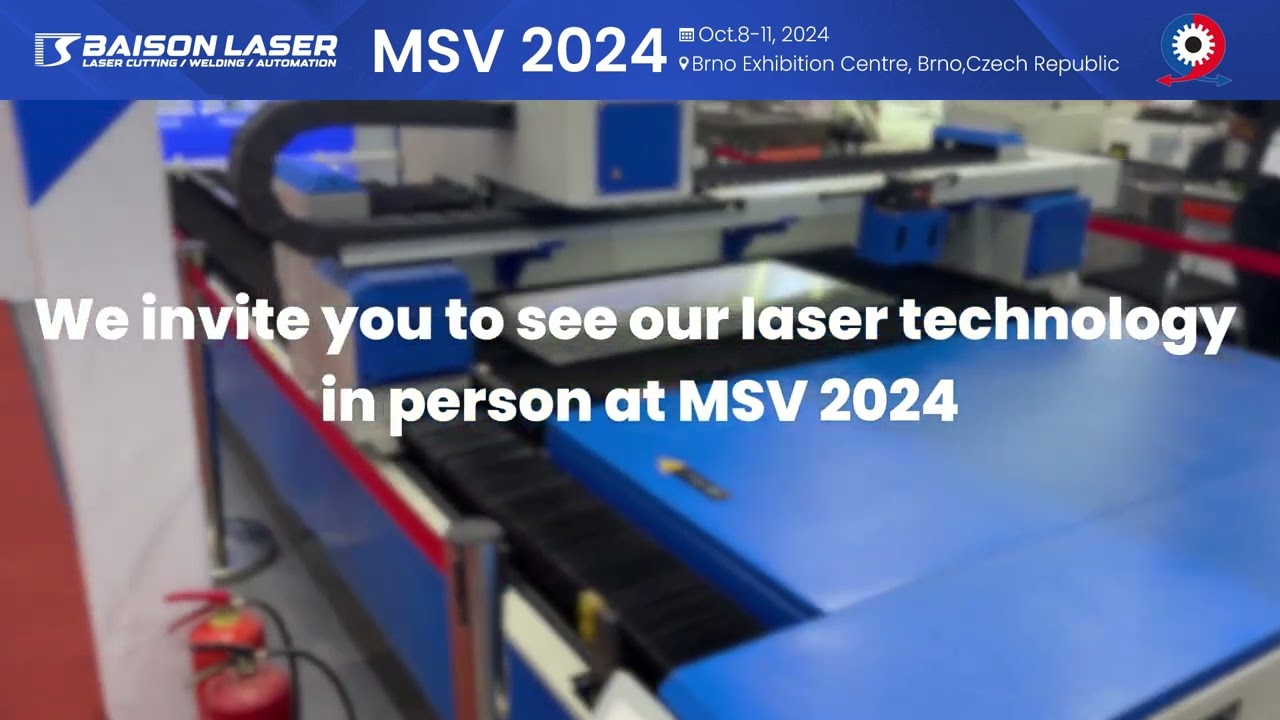 Baison Laser -🔥 We're gearing up for MSV 2024 in Brno! 🔥