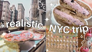 New York Vlog 🗽|Korean BBQ & BTS 🥯, kinokuniya bookstore, being a tourist 🇺🇸, late night pizza