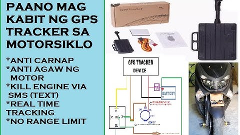 How to Install LK210 Vehicle Gps Tracker in Motorcycle (NAMAX) ANTI-THEFT