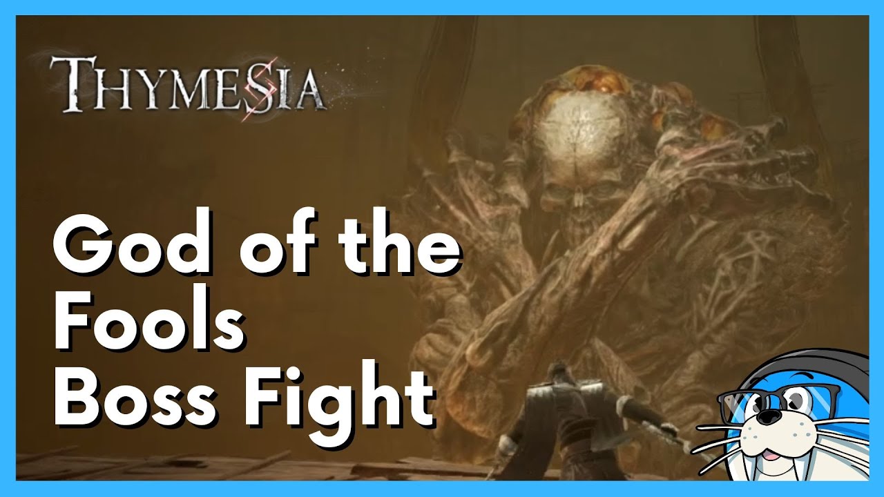 Thymesia Gods of the Fools Boss Fight YouTube
