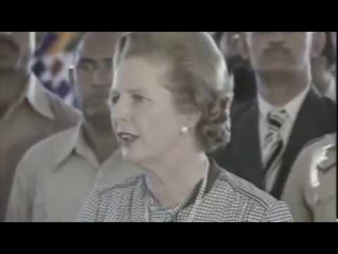 Margaret Thatcher tells Mujahideen that the hearts of the free world are with them in 1981