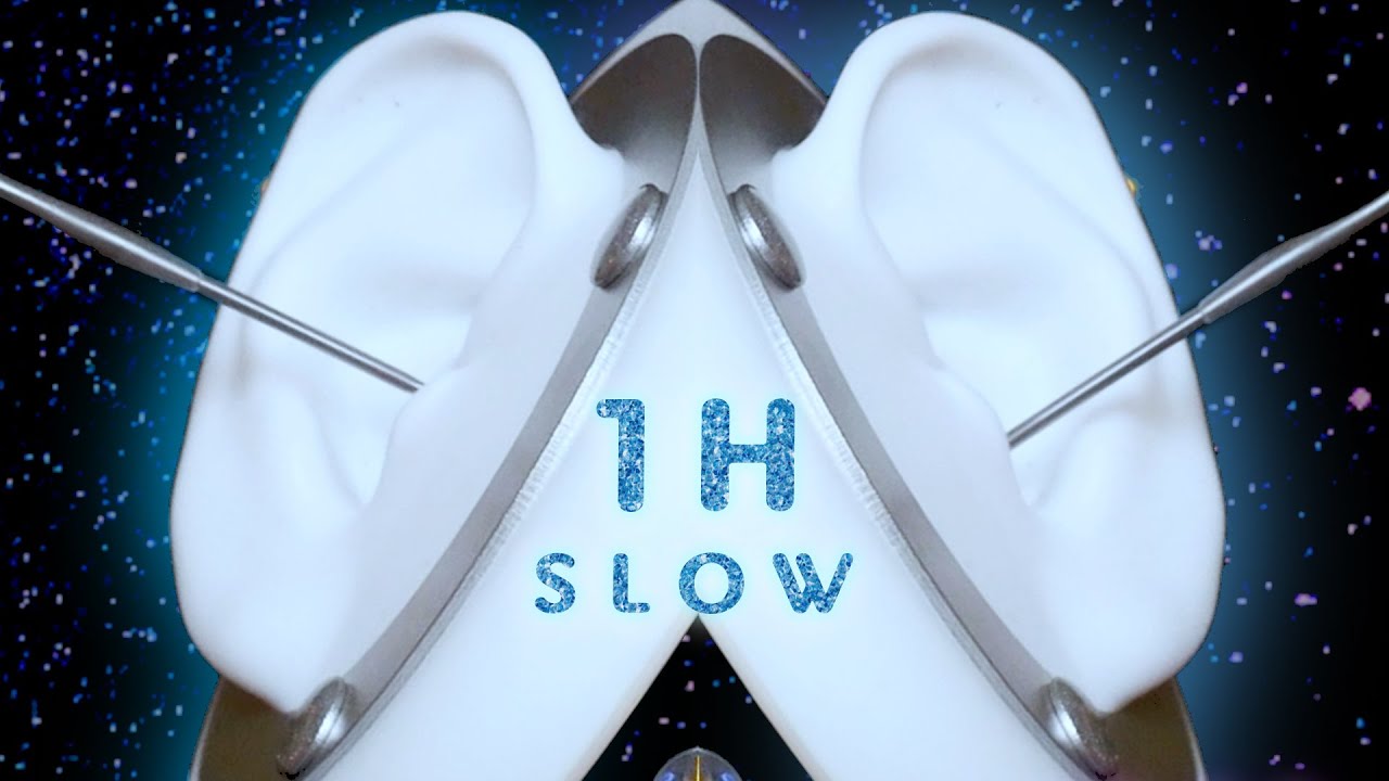 [ASMR] Опасная чистка ушей в космосе⭐Медленное покалывание