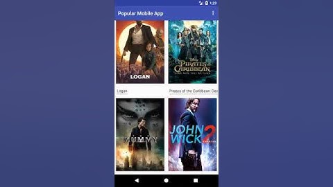 Popular Movie App Stage 1
