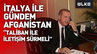 Hurbaşkanı Erdoğan İtalya Başbakanı Draghi Ile Görüştü