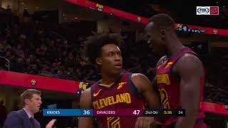 Collin Sexton vs NYK 20 PTS                          2.11.19