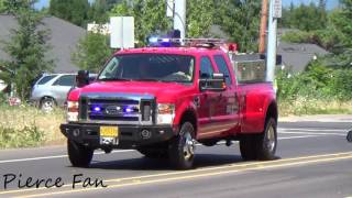 Hillsboro Fire Brush 2 Responding (2007 F-350)