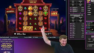 ClassyBeef TURNED A $5 BET INTO $123,000 🔥HOT SHOT THE SHERIFF SLOT