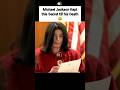 Michael Jackson's Feelings about Blanket's Mother #mj #shorts