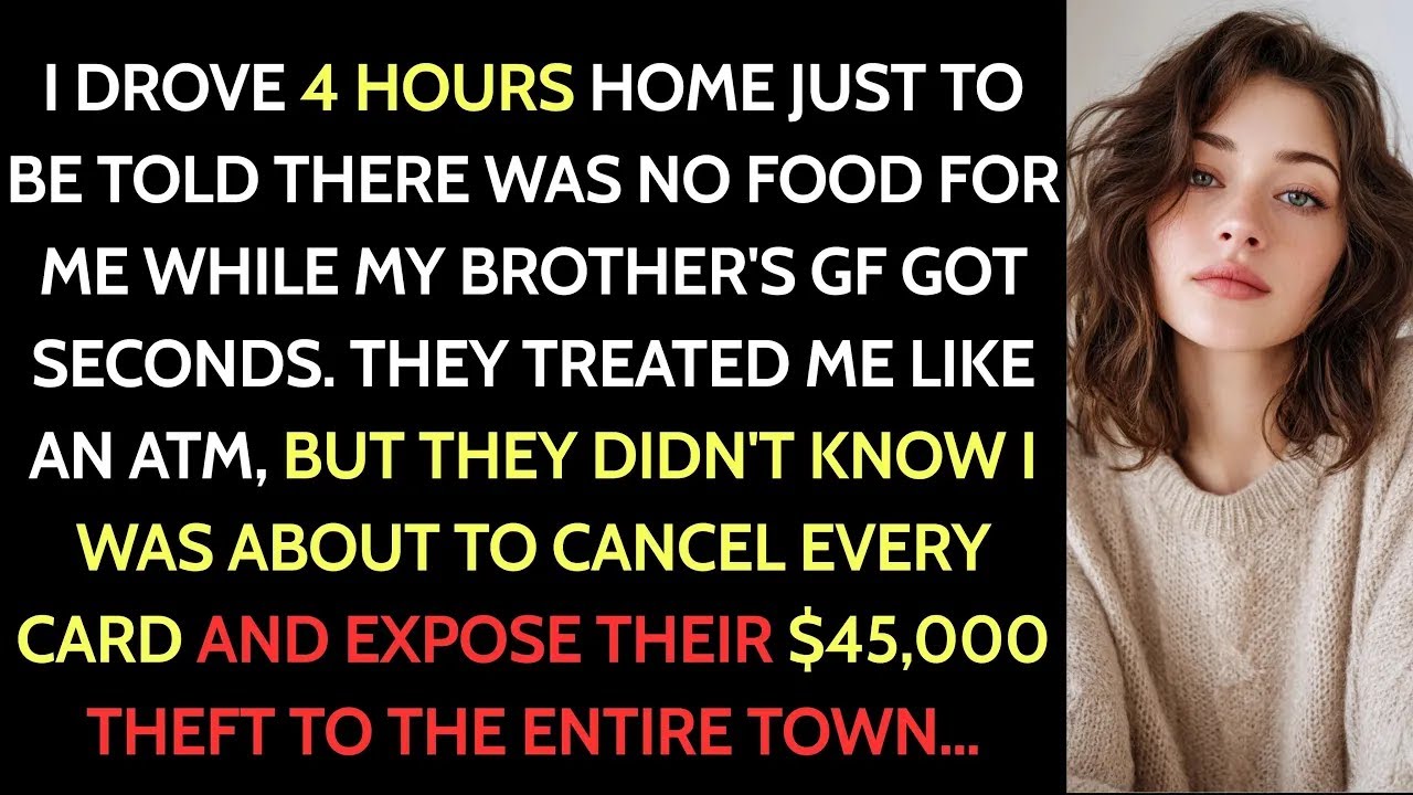 At Christmas, Mom Said There Wasn't Enough Food For Everyone. But My Brother's GF Got Seconds..