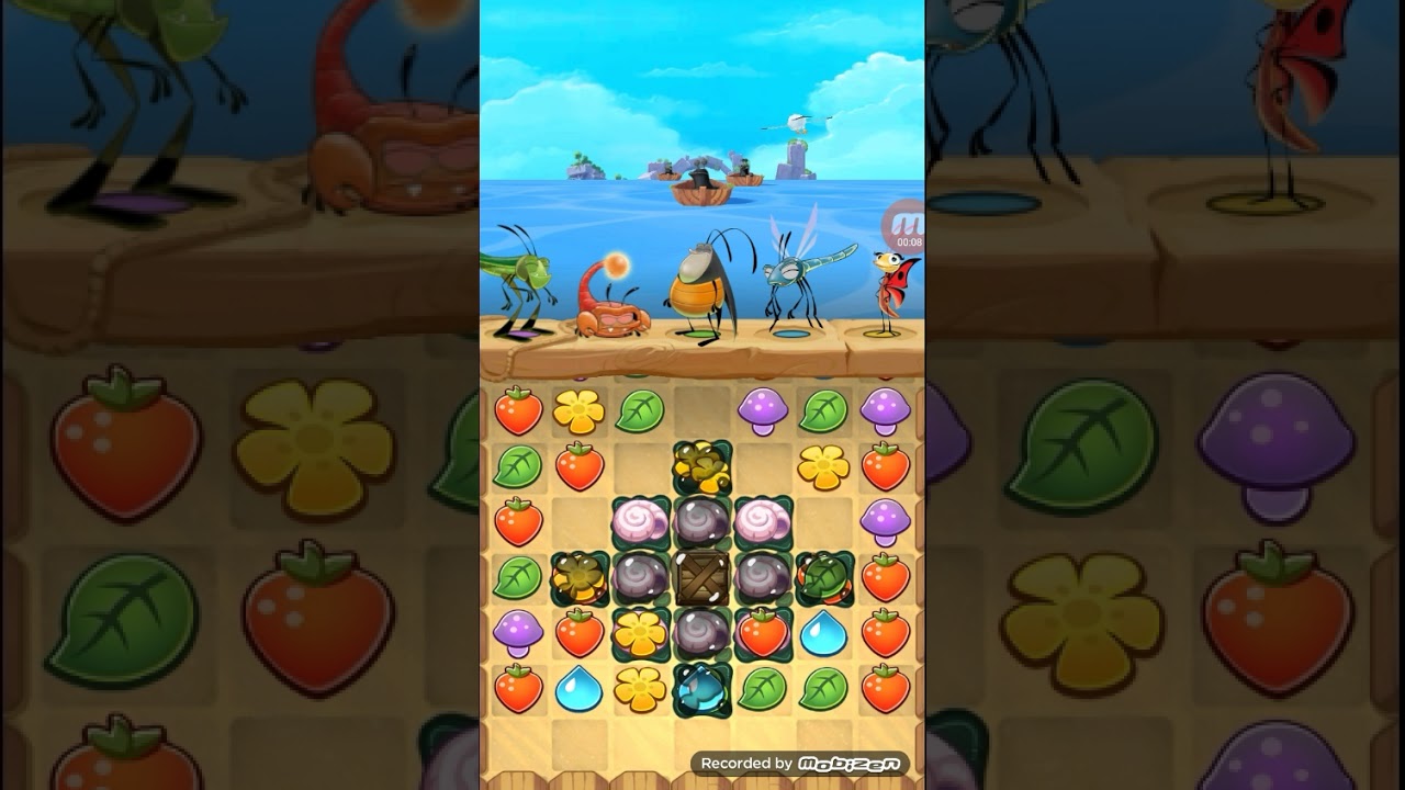 Best Fiends level 155 walkthrough