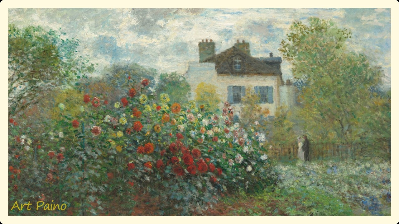 in the calm of country living, finally some peace | Claude Monet