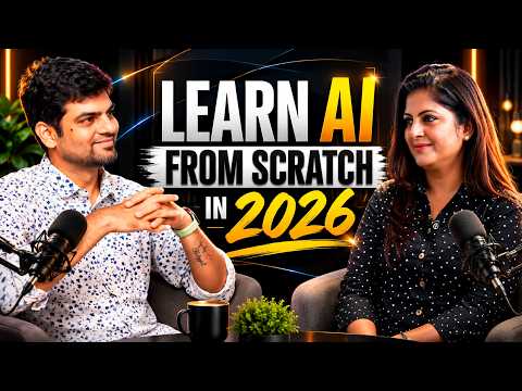 Learn AI from Scratch in 2026 | Complete Roadmap, Skills & Career Guide