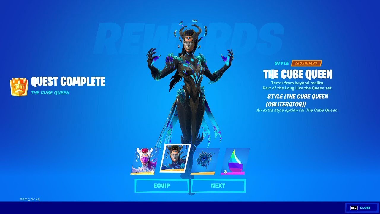 How to Unlock CUBE QUEEN QUICKLY - All Page 1 Quests and Rewards Fortnite Season 8 Secret skin