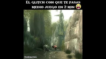 El glitch con el te pasa medio juego en 2 minutos 😦😮2min