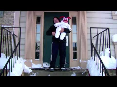 Corinne and the snow monster