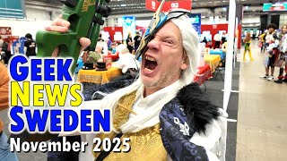 Geek News Sweden - Dreamhack, Christmas Markets and Syntax Error
This edition of Geek News Sweden lists the most important geek events happening at the end of 2025, and Im also shamelessly promoting my new site https://geekevents.se/
Go to the site for a calendar and more information about each event!
Im discussing everything from Comic Con Stockholm that already took place, to Dreamhack Stockholm, RetroMania in Norrköping, the Anime Fika in Stockholm, Samlarnas julmarknad in Gothenburg, and Nördarnas julmarknad in Stockholm.
And Im of course also talking about Syntax Error, Stockholms best geek night club.
If you want to get a special discount ticket to Syntax Error on November 29 or December 20, use the promo code thisisgeeky when you buy your ticket online. Nope, Im not sponsored - I just want more people to attend the awesome club events ^_^ Geek News Sweden - Dreamhack, Christmas Markets and Syntax Error