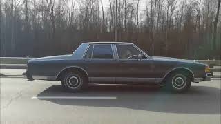 Chevrolet Caprice & Pontiac Parisienne on the road