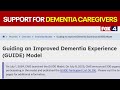 Medicare program gives dementia caregivers free support