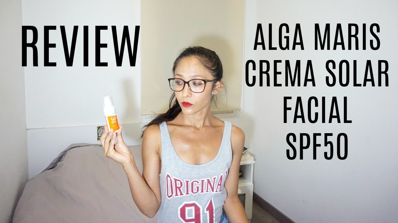 REVIEW: Alga Maris Crema Solar Facial SPF50