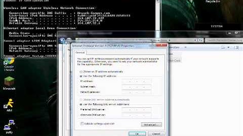 How to setup a static IP address and change DNS server